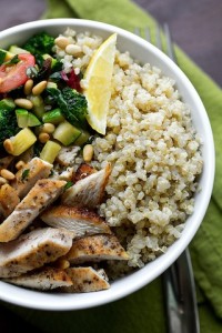 post workout meal chicken quinoa